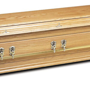 The Aston Solid Oak Casket